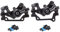 Mimoke Bremse für Fahrrad, Bremse vorne/hinten, aus Aluminiumlegierung, außen, Bremsscheibe, mechanisch, Caliper (vorne & hinten)