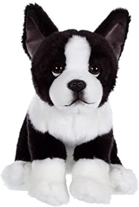GIPSY TOYS - Sitzender Hund 25 cm Französische Bulldogge - Kuscheltier für Kinder - In 8 verschiedenen Modellen erhältlich - 071120