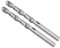 CoCud Solid Carbide Drill Bits, 3.1mm Diameter, YG6 (C2/K20) Tungsten Carbide Straight Shank Twist Drill Bits - (Applications: for Stainless Steel Alloy), 2-Pieces
