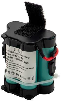 UURRPP Li-ion 18V 2000mAh 5744768-1 Akku passend für Gardena Rasenmäher Garten Akku R38Li R40Li R45Li