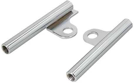 Blinkerhalter vorne verchromt rund M8 Paar passt MZ ETZ 150 250 251