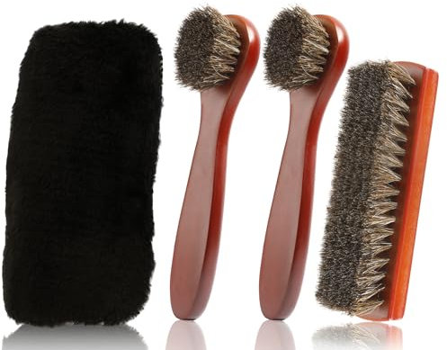 Brosse Chaussure,Brosse Chaussure Nettoyage 4 Pièces