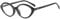 LJCZKA Katzenauge Blaulichtfilter Brille Damen, Kleine Brille Ohne Stärke Damen Cateye Anti-Müdigkeit für PC, TV und Handy