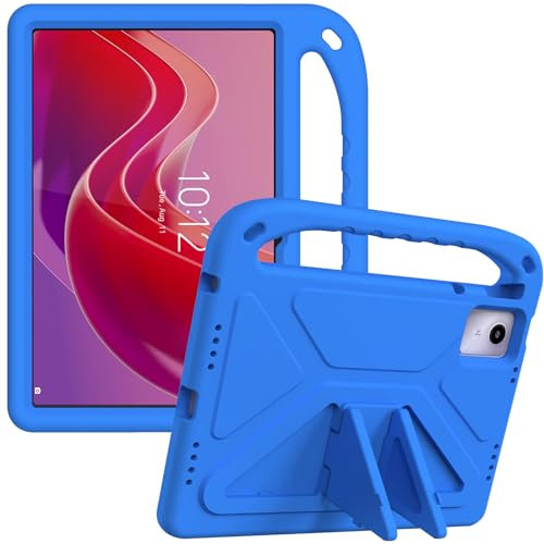 YRH per Cover Lenovo Tab M11 11 pollici 2024, Custodia per bambini con supporto antiurto per tablet Lenovo M11 (Blu)