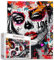 Tucocoo Girl Portrait Jigsaw Puzzles for Adults 1000 Pieces, Graffiti Fashion Skeleton Woman Art Jigsaw Puzzle Colorful DIY Puzzles for Home Decoration Gifts, Family Puzzle Perfect for Game Nights