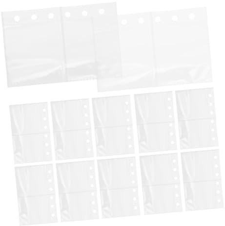 VILLCASE Scrapbook-albumseiten – 50 Stück Praktische Kartenalbumseiten Fotokartenhüllen Hüllen Fotoalbum-zubehör