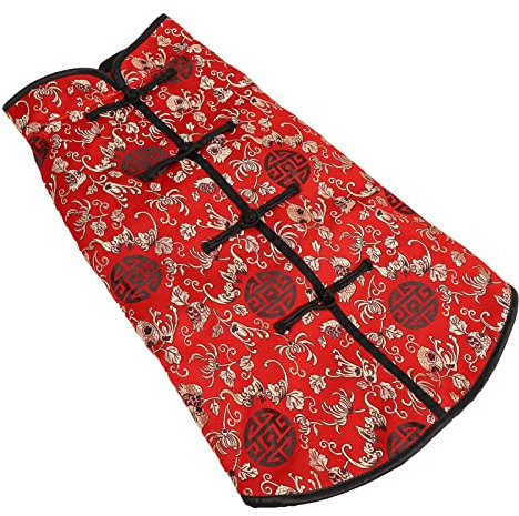 Hunde-Wintermantel verhindert Haarausfall, warme Hunde-Neujahrskleidung für mittelgroße und große Hunde (4XL)