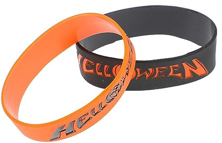 TOYANDONA 2 Pz Bracciale in silicone Wansheng braccialetti sportivi braccialetti di coppia halloween gadget gadgets halloween adornare braccialetto decorativo decoro catena da polso