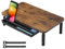 Ysislybin Soporte Monitor con Cajón, 3 Soportes para Monitor de Altura Ajustable Organizador de Escritorio con Cajón de Almacenamiento Ranura para Teléfono Impresora Tableta Soporte Capacidad 20 kg