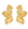 LILIE&WHITE Gold Blumen Ohrringe Damen– Elegantes Schmuckstück für Damen, Verblasungsfreies Design –Geschenk für Modebewusste
