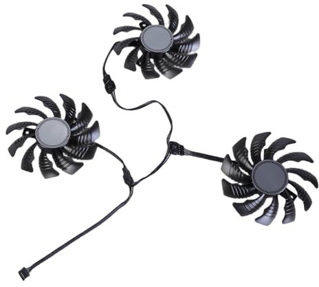 Ventola per scheda grafica a 4 pin silenziosa per RTX3050 3060 3060TI Graphics Card Cooler per il raffreddamento PLD08010S12HH