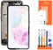 Incell Display for Samsung A35 5G LCD Screen for Galaxy A35 5G SM-A356, SM-A356E, SM-A356B LCD Touch Screen Assembly with Repair Tools, Black with Frame, 6.6 Inches, Does Not Support Fingerprint