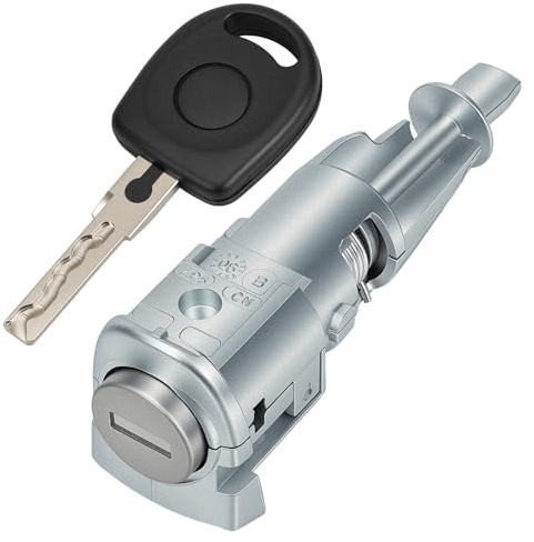 GraceGalaxy Zylinder des Türschlosses Vorne Links für Octavia 2005-2008 Fabia 2000–2008 1Z0837167C 6Y0898167E