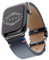Eternel - Logan Vintage Bracelet mythique - Compatible toutes Apple Watch - 41/42mm - Fait main en France - Tannage végétal - Bleu encre - Adaptateurs aluminium noir