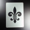 Schablone Fleur de Lys Lilie Ornament - BE33