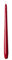 Sovie CANDLES Spitzkerzen Premium Ø 2,2cm x 28cm, Tafelkerzen Tischkerzen Leuchterkerzen Kerzen, 24 Stück, Brenndauer ca. 10 Std. (Rot)