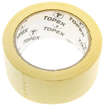 TOPEX Malerband Hochwertiges Universal-Abklebeband, Premium Klebeband für Malerarbeiten und Dekoration - Hilfreich beim Malen - Leicht Abnehmbar Abklebeband - Malerband – 35x38 mm