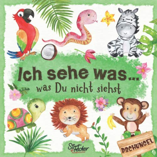 Ich sehe was, was Du nicht siehst: Ein liebevoll gestaltetes Such-Buch für Kinder ab 2 Jahren