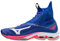 Mizuno Unisex Lightning Neo Volleyball-Schuh, ReflexBlueC/SilverDPink, 44 EU
