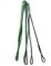 AMEYXGS Bogenschießen 60-70 Zoll Bogensehne Handgefertigte Ersatz-Bogensehne für traditionelles Recurve-Bogen-Langbogen-Zubehör (grün und schwarz, 68 Zoll)