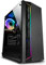 pccustomizer X Gaming PC - AMD Ryzen 5 5600G with Radeon Graphics, 16GB RAM, 1TB HDD + 128GB SSD, 450W 80+ PSU, Wi-Fi, Windows 11