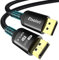 Etseinri Cable DisplayPort 1.4 3M, VESA Certificado Cable DP 8K@60Hz 4K@165Hz 144Hz 2K@240Hz, 32.4Gbps, HBR3 HDR, DSC 1.2, G-Sync FreeSync, Displayport para Gaming Monitor PC TV Tarjeta Gráfica