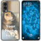 PhoneNatic personalisierte Handyhülle für OnePlus Nord 2 5G Custom Case in Clear zum selbst gestalten mit eigenem Foto Bild Text individuell