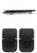 Keyboard Stand for Computer, Mini Invisible Laptop Kickstand for Desk Computer Keyboard MacBook Notebook Stand Riser Aluminum (2PCS) (Black)