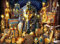 Erwachsenenpuzzle 1000 Teile Ägyptischer Pharao Festival Puzzle Kinderspielzeug