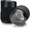 Normcore Handleless Milk Pitcher with Sharp Spout - Espresso Steaming Pitcher - 18/8 Stainless Steel Milk Frothing Jug - Black Non-Stick - Coffee Latte Frothing Pitcher - 20.3 oz (600 ml)