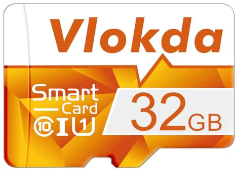 32G SD Card for Dash Cam 32GB Memory Card for Dash Camera, 100MB/s, C10, U1, Full HD, Card, Ultra High Speed TF Card for Dash Cam, Smart Phone, PC