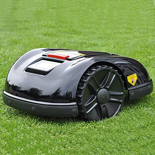 Robot tondeuse à gazon intelligent avec auto-charge, parfait pour 3600 m². m Pelouse, largeur de coupe de 28 cm, contrôle APP, 12 options de langue, protection contre le vol et plus encore !