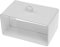 Vent Systems Conector de conducto rectangular de 120 x 60 mm – Acoplamiento de salida de tubo – Calefacción, refrigeración, ventilación – Adaptador de canal del sistema HVAC