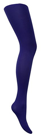 MYSASI Collant da donna 40 denari opachi alla moda, Viola, 44-46