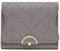ANYWN Porte Monnaie Femme, Petit Portefeuille Femme, Petit Porte Monnaie Femme avec Grande capacité, Portefeuille Femme élégant et Doux avec Grande Poche pour la Monnaie Gris
