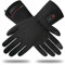 Dr.warm Heated Glove Liners for Women or Men, Heating Gloves Rechargeable, Battery Electric Gloves for Cycling, Walking, Fishing, L