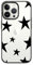 CASETiFY Compact iPhone 13 Pro Case [2X Military Grade Drop Tested / 4ft Drop Protection] - Stars Black - Clear Black