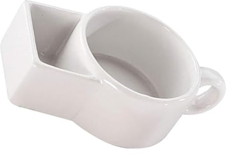 Zerodeko Mug Biscuit Holder Large Capacity Tea Cup Breakfast Dessert for Milk Tea
