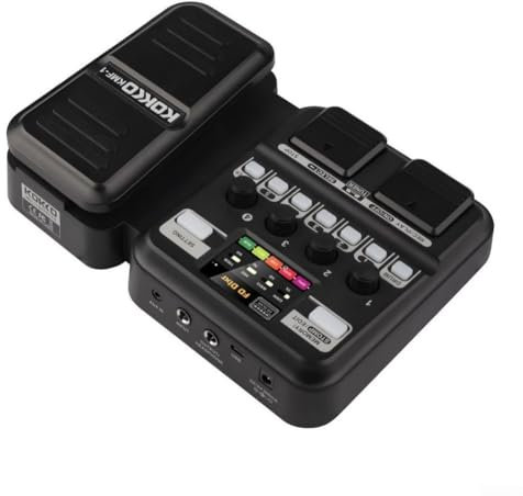 KOKKO KMF-1 Multi Effect Pedal For 6 Style Guitar 18 Speaker Models For Bands