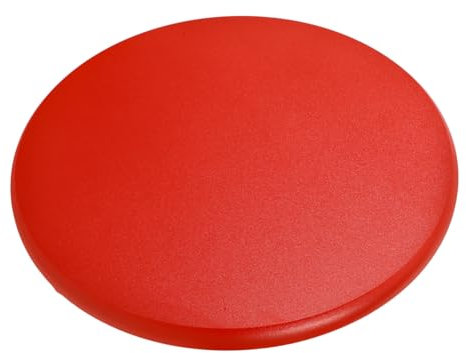 GARVALON Runder Holzhocker Sitzfläche Ersatz Glatte Holzhockeroberfläche Holzhocker Oberteil