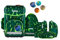 ergobag cubo Light Set ergonomischer Schulanzen, extra leicht, Set 5-teilig, 780 g
