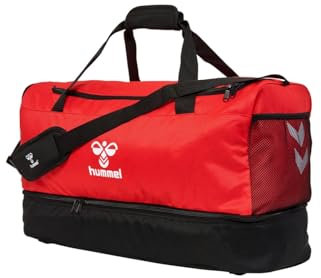hummel Core 2.0 Sports Bag with Shoe Compartment L True Red/Black