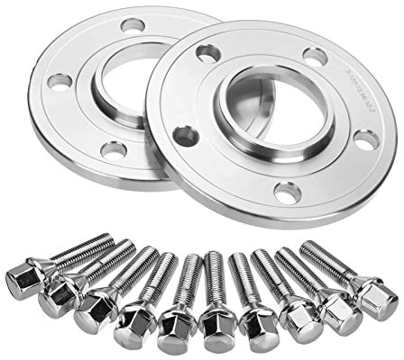 DEMULAX 12mm Spurverbreiterung Adapter Shim 5X120mm 72,56mm, for, 1 3 5 6 7 8 Serie E82 E88 E36 E46 E90 E92 E52 E28 E34 E60 E61 E63 Spurverbreiterungen für Automobile(2pcs)