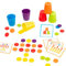 Set di tazze impilabili, set di tazze Quick Stack – Giocattoli per l'educazione precoce | 50 carte domande classificazione dei colori per ragazze divertenti interattive, viaggi, compleanno