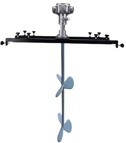 Pneumatisches Rührwerk, automatische Farbrührmaschine mit Stützaufhänger, kunststoffgefüttertes Laufrad, geeignet zum Rühren und Mischen von starken Säure- und Alkalibeschichtungslösungen (kleine fünf