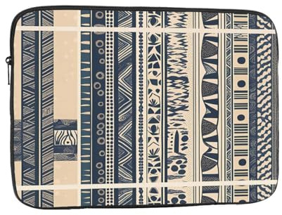 Laptop Hülle Tasche Afrikanische Völker Illustrationsdrucke Schutzhülle Für Laptop Mode Multifunktion Laptoptasche, Für Laptops, Frauen, Travel, 15In