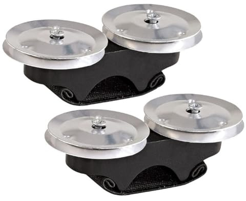 Bosiyrggrl The Tambourine African Drum is A Percussion Accessory for the Wooden Box Drum, African Drum, and Kangaroo Drum.