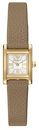 Emporio Armani Damen 26MM Goldfarbene Edelstahl Uhr, AR11765