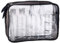 MOCOCITO Trousse de Toilette Transparent | Kit de Voyage Avion | Trousse de Toilette Avion | Kit de Flacon