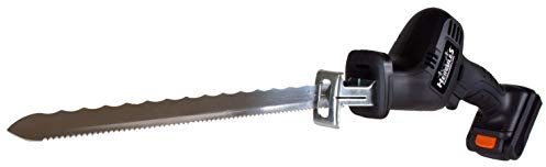 Hercules Cordless Mineral Wool Saw & Insulation Cutter, Model IK-340 – Electric Serrated Knife for Flexible Mineral, Mineral Wool, Rockwool & Natural Fiber Insulating Materials